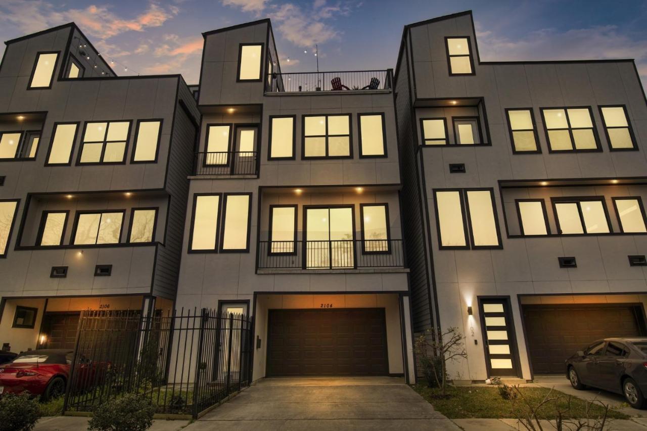 Modern, Houston Inspired House With Best Views Of Downtown! - Less Than 1 Mile To Eado Midtown Bars Home Exterior photo